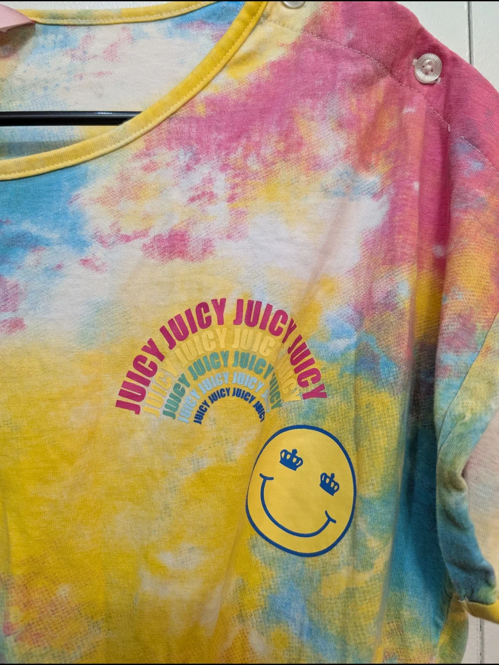 Juicy Couture Tie-Dye Romper With Fun Graphics - Picture 5 of 16